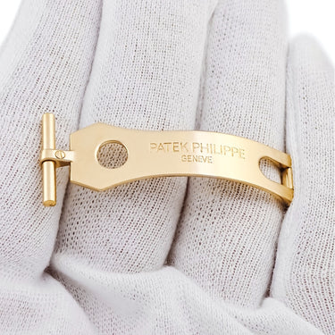 パテックフィリップ PATEK PHILIPPE 純正 イエローゴールド K18YG 腕時計パーツ Dバックル ディプロイメント クラスプ 16mm幅対応 K18YG 金無垢 パーツ イエローゴールド