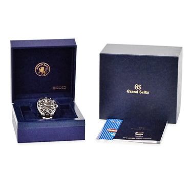 腕時計 グランドセイコー Grand Seiko スプリングドライブ ダイバーズ SBGA031 9R65-0AN0 自動巻き メンズ 黒 デイト パワーリザーブ