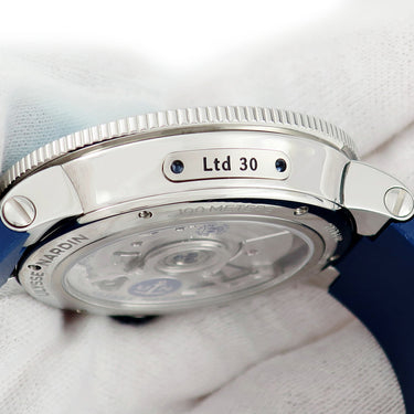腕時計 ユリスナルダン ULYSSE NARDIN マリーン クロノメーター パワーリザーブ 1283-181/E3-J 自動巻き メンズ ハンダ 限定30本