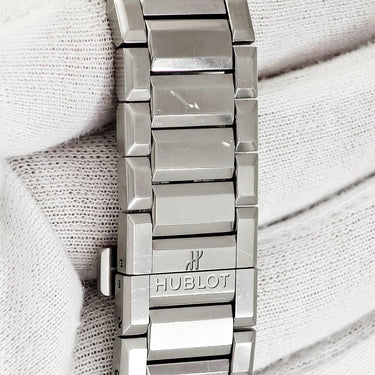 腕時計 ウブロ HUBLOT ビッグバン インテグレーテッド チタニウム YOSHIDA 451.NX.1140.NX.YOS 自動巻き メンズ メーカーOH済 限定