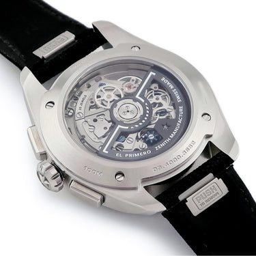 腕時計 ゼニス ZENITH パイロット ビッグデイト フライバック 03.4000.3652/21.I001 自動巻き メンズ ブラック エルプリメロ