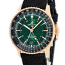 腕時計 ブライトリング BREITLING ナビタイマー オートマチック GMT 41 R32310251L1P1 R32310 自動巻き メンズ K18RG無垢 グリーン