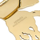 エルメス HERMES ぺガス・グラヴェ H603872S ゴールド GP スカーフリング ペガサスモチーフ カレ用