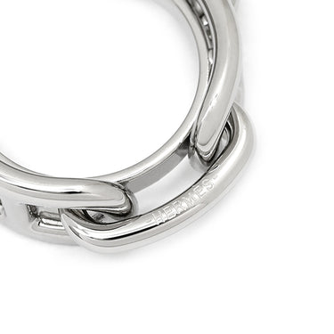 エルメス HERMES レガード カレ90用 H601107S シルバー メタル スカーフリング ルガデ シェーヌダンクルモチーフ