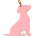 エルメス HERMES プティアッシュ ラブラドール レトリバー エトゥープ×ピンク トゴ シェーブル バッグチャーム 犬 petit H