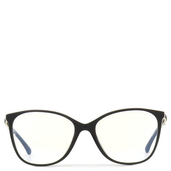 シャネル CHANEL スクエア シェイプ 54□16 3408-S-A ブラック