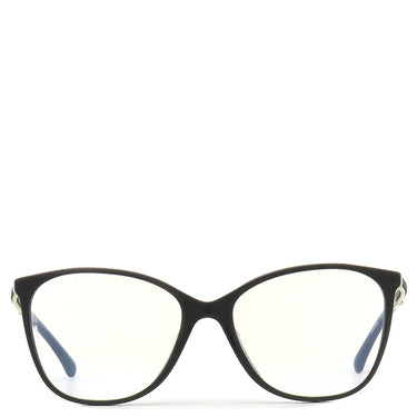シャネル CHANEL スクエア シェイプ 54□16 3408-S-A ブラック×ゴールド プラスチック メタル サングラス ココマーク CC ブルーレンズ