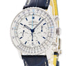 腕時計 ブライトリング BREITLING ナビタイマー B01 クロノグラフ 41 AB0139 AB0139A71G1P1 自動巻き メンズ OH済 回転ベゼル 青針