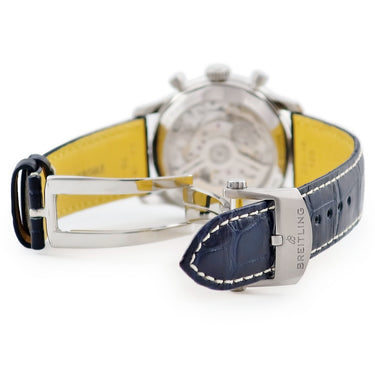 腕時計 ブライトリング BREITLING ナビタイマー B01 クロノグラフ 41 AB0139 AB0139A71G1P1 自動巻き メンズ OH済 回転ベゼル 青針