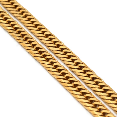 喜平 KIHEI K18 18金 40cm 20.3g 8面トリプル イエローゴールド K18YG ネックレス 造幣局検定マーク ※ショッピングローン対応していません