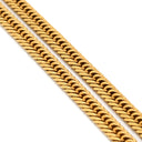 喜平 KIHEI K18 18金 55.2cm 22.5g 8面トリプル イエローゴールド K18YG ネックレス 造幣局検定マーク ※ショッピングローン対応していません