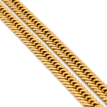 喜平 KIHEI K18 18金 55.2cm 22.5g 8面トリプル イエローゴールド K18YG ネックレス 造幣局検定マーク ※ショッピングローン対応していません
