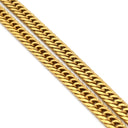喜平 KIHEI K18 18金 50cm 30.3g 8面トリプル イエローゴールド K18YG ネックレス 造幣局検定マーク ※ショッピングローン対応していません