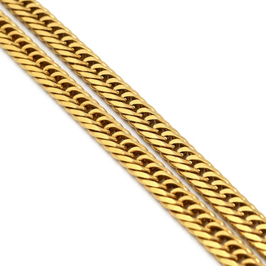 喜平 KIHEI K18 18金 50cm 30.3g 8面トリプル イエローゴールド K18YG ネックレス 造幣局検定マーク ※ショッピングローン対応していません