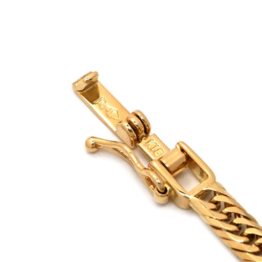 喜平 KIHEI K18 18金 17.1cm 4.8g 8面トリプル イエローゴールド K18YG ブレスレット 造幣局検定マーク ショッピングローン対応していません