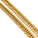 喜平 KIHEI K18 18金 50.3cm 33.8g ミラーカット イエローゴールド K18YG ネックレス 造幣局検定マーク ※ショッピングローン対応していません