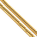 喜平 KIHEI K18 18金 50.2cm 7.6g 12面 トリプル イエローゴールド K18YG ネックレス 造幣局検定マーク ※ショッピングローン対応していません