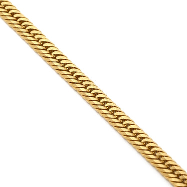 喜平 KIHEI K18 18金 16.2cm 4.6g 12面トリプル イエローゴールド K18YG ブレスレット 造幣局検定マーク ※ショッピングローン対応していません