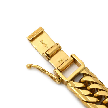 喜平 KIHEI K18 18金 18.1cm 30.3g 16面トリプル イエローゴールド K18YG ブレスレット 造幣局検定マーク ※ショッピングローン対応していません