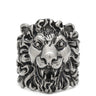 グッチ GUCCI ライオンヘッド 402763 シルバー メタル #23 リング 指輪 ヴィンテージ金具 エイジングパラジウム アニマルモチーフ 22号