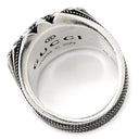 グッチ GUCCI インターロッキングG ロゴ 728399 シルバー シルバー925 #13 リング 指輪 ヴィンテージ金具 AG925 SV925 13.5号