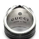 グッチ GUCCI インターロッキングG ロゴ 728399 シルバー シルバー925 #13 リング 指輪 ヴィンテージ金具 AG925 SV925 13.5号