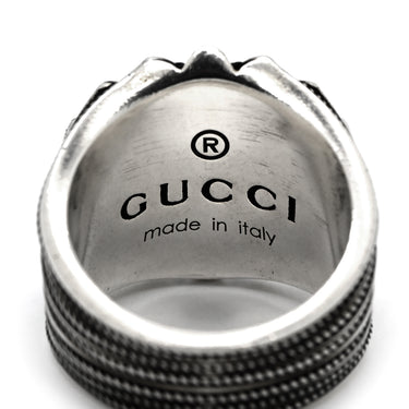 グッチ GUCCI インターロッキングG ロゴ 728399 シルバー シルバー925 #13 リング 指輪 ヴィンテージ金具 AG925 SV925 13.5号