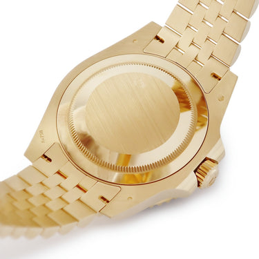 腕時計 ロレックス ROLEX GMTマスター II 126718GRNR 自動巻き メンズ ランダム番 K18YG無垢 ブラック グレー ベンツ針 ジュビリー