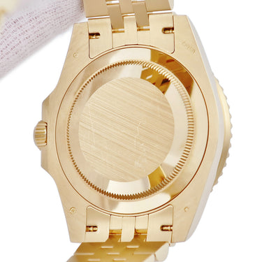腕時計 ロレックス ROLEX GMTマスター II 126718GRNR 自動巻き メンズ ランダム番 K18YG無垢 ブラック グレー ベンツ針 ジュビリー