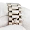 腕時計 ロレックス ROLEX デイデイト II 218239BG 自動巻き メンズ K18WG無垢 純正ダイヤ&サファイア バゲット ランダム番