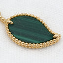ヴァンクリーフアーペル Van Cleef & Arpels ラッキーアルハンブラ 4モチーフ VCARD79600 マルチカラー×イエローゴールド K18YG カーネリアン タイガーズアイ マザーオブパール マラカイト ブレスレット K18 マルチストーン VCA