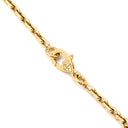 ヴァンクリーフアーペル Van Cleef & Arpels ラッキーアルハンブラ 4モチーフ VCARD79600 マルチカラー×イエローゴールド K18YG カーネリアン タイガーズアイ マザーオブパール マラカイト ブレスレット K18 マルチストーン VCA