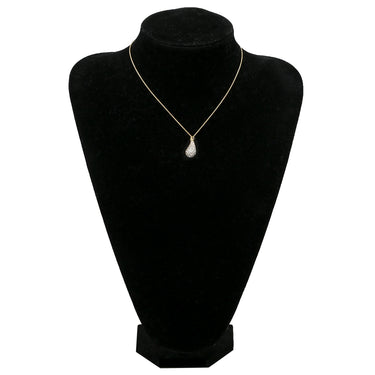 ティファニー Tiffany & Co ティアドロップ ダイヤモンド ラージ イエローゴールド K18YG ダイヤモンド ネックレス T＆Co. Au750 18K エルサペレッティ しずく