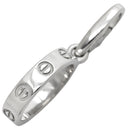 カルティエ Cartier ラブチャーム ホワイトゴールド K18WG ペンダントトップ 750WG 18K