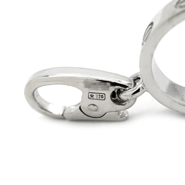 カルティエ Cartier ラブチャーム ホワイトゴールド K18WG ペンダントトップ 750WG 18K