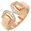 カルティエ Cartier 2C ブークルセ ダイヤ ピンクゴールド K18PG ダイヤモンド #53(JP13) リング 指輪 ドゥーブルC C2 750 18K PG 12.5号