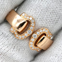 カルティエ Cartier 2C ブークルセ ダイヤ ピンクゴールド K18PG ダイヤモンド #53(JP13) リング 指輪 ドゥーブルC C2 750 18K PG 12.5号