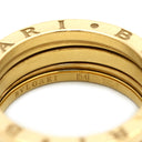 ブルガリ BVLGARI ビーゼロワン B-zero1 2バンドリング イエローゴールド K18YG #54(JP14) リング 指輪 750 18金 YG 13.5号