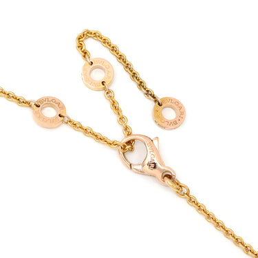 ブルガリ BVLGARI ビーゼロワン ネックレス 346083 ピンクゴールド×ブラック K18PG セラミック ネックレス B-zero1 ペンダント 18K 750PG 黒