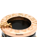 ブルガリ BVLGARI ビーゼロワン ネックレス 346083 ピンクゴールド×ブラック K18PG セラミック ネックレス B-zero1 ペンダント 18K 750PG 黒