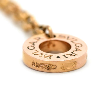 ブルガリ BVLGARI ビーゼロワン ネックレス 346083 ピンクゴールド×ブラック K18PG セラミック ネックレス B-zero1 ペンダント 18K 750PG 黒