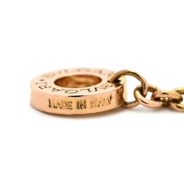 ブルガリ BVLGARI ビーゼロワン ネックレス 346083 ピンクゴールド×ブラック K18PG セラミック ネックレス B-zero1 ペンダント 18K 750PG 黒
