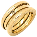 ブルガリ BVLGARI ビーゼロワン B-zero1 2バンドリング イエローゴールド K18YG #50(JP10) リング 指輪 750 18金 YG 9.5号