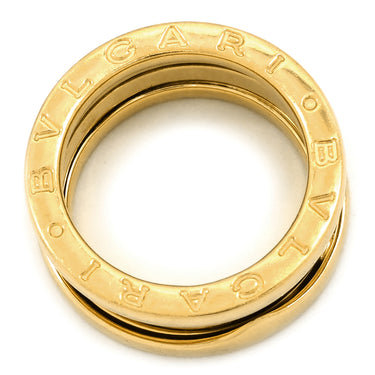ブルガリ BVLGARI ビーゼロワン B-zero1 2バンドリング イエローゴールド K18YG #50(JP10) リング 指輪 750 18金 YG 9.5号