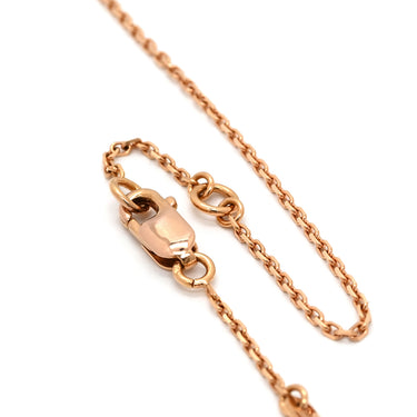 ヴァンクリーフアーペル Van Cleef & Arpels スウィート アルハンブラ ペンダント VCARN59M00 レッド×ローズゴールド K18PG カーネリアン ネックレス ピンクゴールド 赤 750 18K