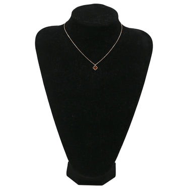 ヴァンクリーフアーペル Van Cleef & Arpels スウィート アルハンブラ ペンダント VCARN59M00 レッド×ローズゴールド K18PG カーネリアン ネックレス ピンクゴールド 赤 750 18K