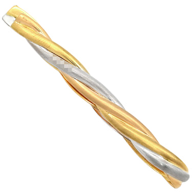 カルティエ Cartier トリニティ イエローゴールド×ピンクゴールド×ホワイトゴールド K18YG K18PG K18WG タイピン 3カラー 3ゴールド タイバー 750 18K