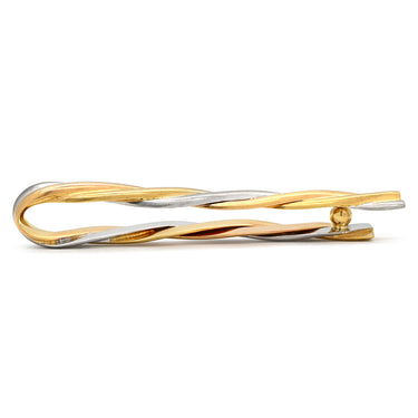 カルティエ Cartier トリニティ イエローゴールド×ピンクゴールド×ホワイトゴールド K18YG K18PG K18WG タイピン 3カラー 3ゴールド タイバー 750 18K