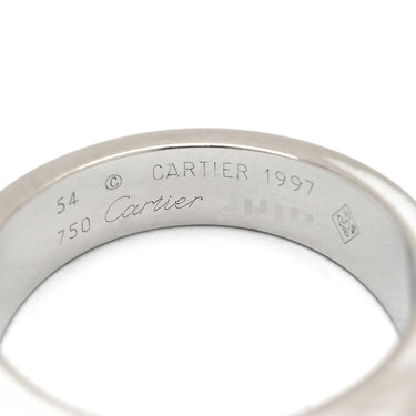 カルティエ Cartier タンク ムーンストーン ホワイト×ホワイトゴールド K18WG ムーンストーン #54(JP14) リング 指輪 750 K18 18K WG ムーンストーン 14号
