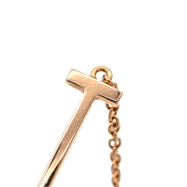 ティファニー Tiffany & Co Tスマイル スモール ローズゴールド K18PG ブレスレット ピンクゴールド 750 18K RG PG